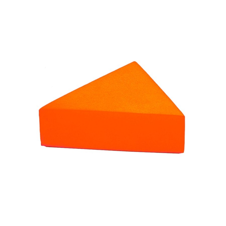 Cojin Foam Triangulo Naranja Fluor | E-kipat Andorra