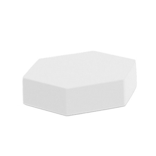 Cojin Foam Hexagono Blanco | E-kipat Andorra