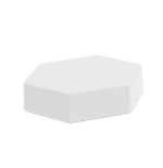 Cojin Foam Hexagono Blanco | E-kipat Andorra