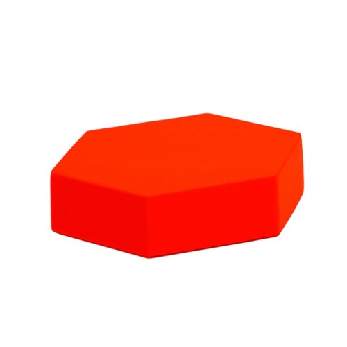 Cojin Foam Hexagono Rojo | E-kipat Andorra