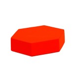 Cojin Foam Hexagono Rojo | E-kipat Andorra