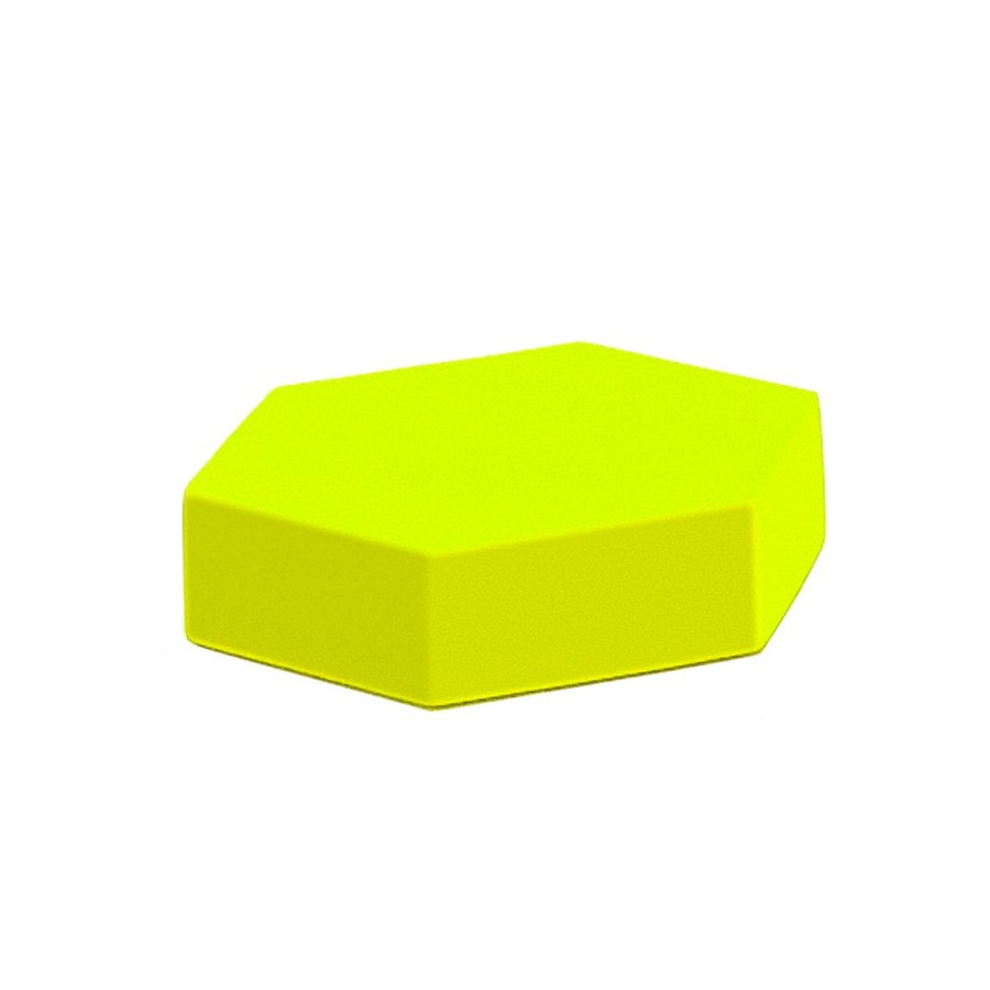 Cojin Foam Hexagono Amarillo Fluor | E-kipat Andorra