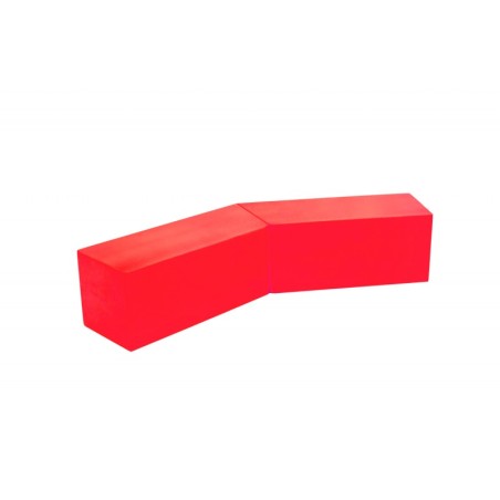 Banco Foam Recto Doble Rojo | E-kipat Andorra