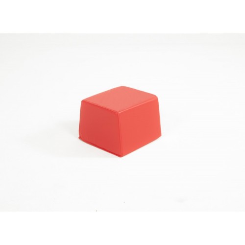 Puff Foam Cuero Sintético Rojo | E-kipat Andorra