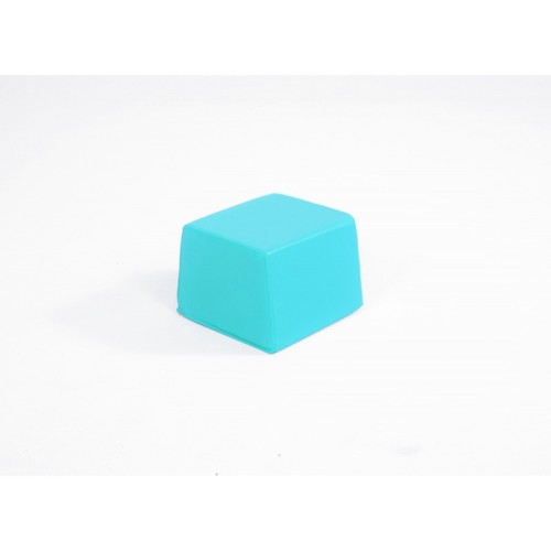 Puff Foam Cuero Sintético Azul | E-kipat Andorra