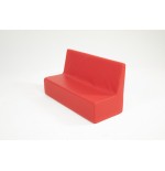 Sofa Foam Cuero Sintético Rojo | E-kipat Andorra