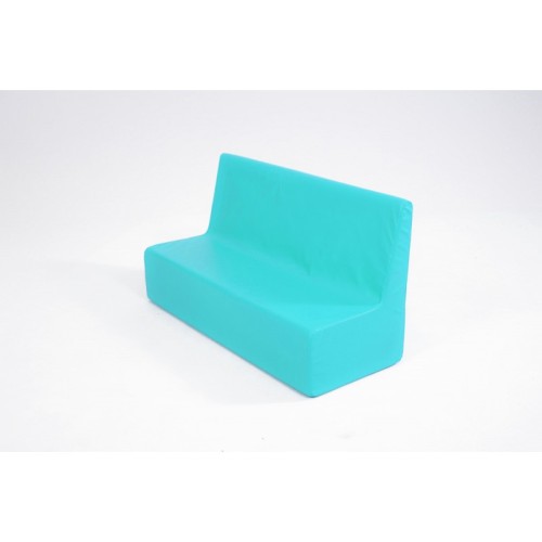 Sofa Foam Cuero Sintético Azul | E-kipat Andorra