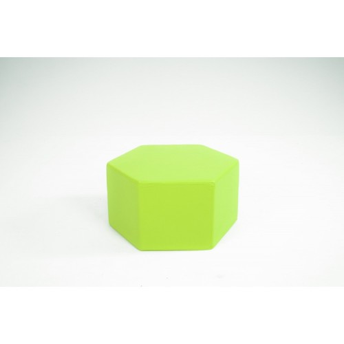 Mesa Hexagonal Foam Cuero Sintético Azul | E-kipat Andorra