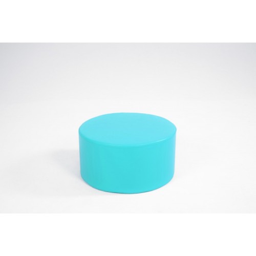 Mesa Cilindrica Foam Cuero Sintético Azul | E-kipat Andorra