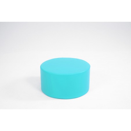 Mesa Cilindrica Foam Cuero Sintético Azul | E-kipat Andorra