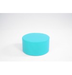 Mesa Cilindrica Foam Cuero Sintético Azul | E-kipat Andorra