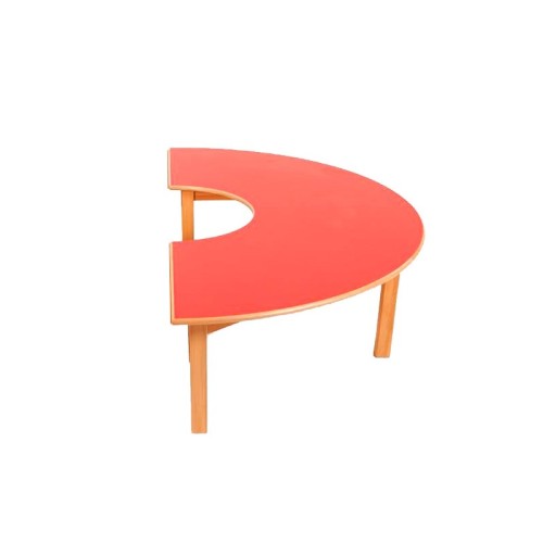 Mesa Madera Herradura Talla 2 Rojo | E-kipat Andorra