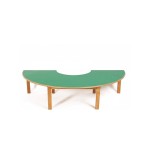 Mesa Madera Herradura Talla 3 Verde | E-kipat Andorra