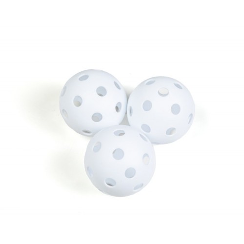 Pelota Hockey Agujeros 70 Mm Blanco (6 U.) | E-kipat Andorra