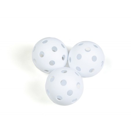 Pelota Hockey Agujeros 70 Mm Blanco (6 U.) | E-kipat Andorra