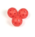 Pelota Hockey Agujeros 70 Mm Rojo (6 U.) | E-kipat Andorra
