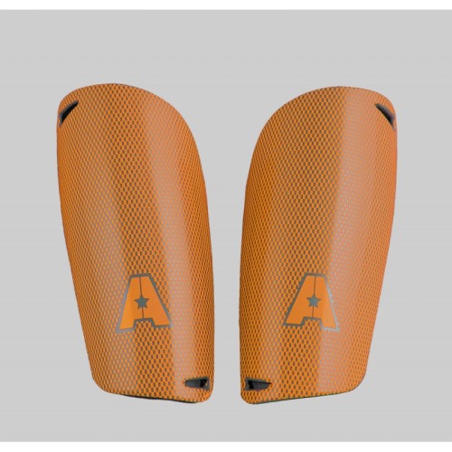 Espinillera Futbol CON Media- Naranja PAR | E-kipat Andorra