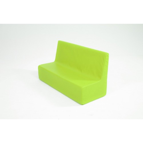 Sofa Foam Cuero Sintético Verde Fluor | E-kipat Andorra