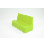 Sofa Foam Cuero Sintético Verde Fluor | E-kipat Andorra