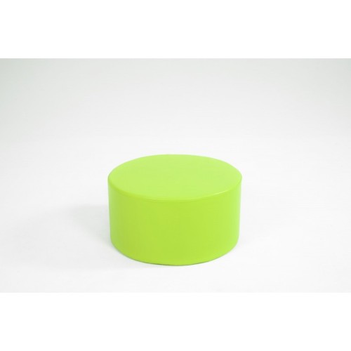 Mesa Cilindrica Foam Cuero Sintético Verde Fluor | E-kipat Andorra