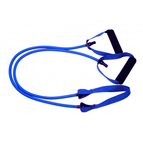 Tubo Resistencia CON Cinta Central - Azul | E-kipat Andorra