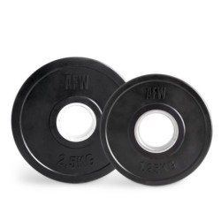 Discos Fraccionales Bumper negro