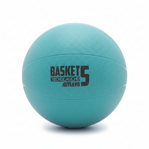 Balon Basket N.5 Tecnocaucho Turquesa | E-kipat Andorra