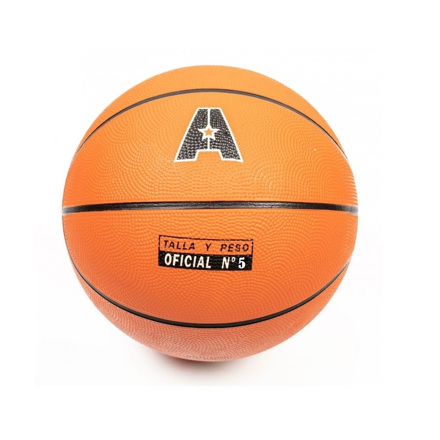 Balon Basket N.5 Caucho Naranja | E-kipat Andorra