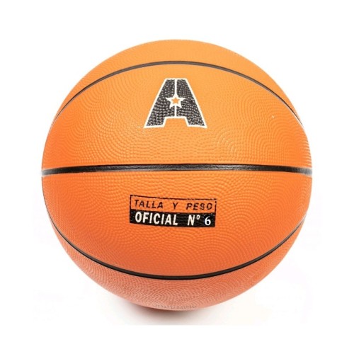 Balon Basket N.6 Caucho Naranja | E-kipat Andorra