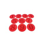Numeros DE Caucho DEL 0 AL 9 - SET 10 U. | E-kipat Andorra
