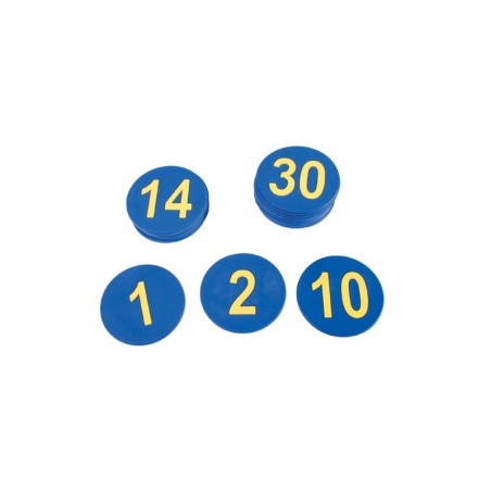 Numeros DE Caucho DEL 1 AL 30. - SET 30 U. | E-kipat Andorra