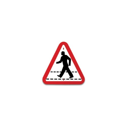 Señal Peligro Paso Peatones | E-kipat Andorra