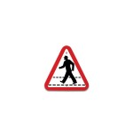 Señal Peligro Paso Peatones | E-kipat Andorra