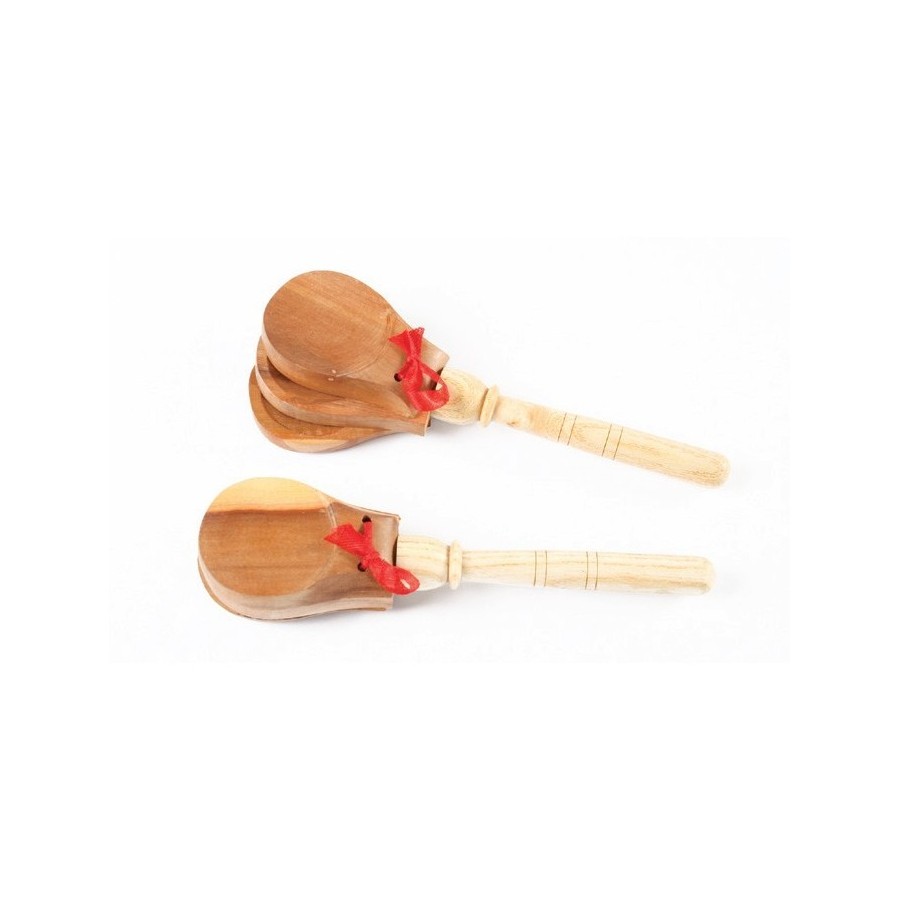Castañuela Madera CON Mango | E-kipat Andorra