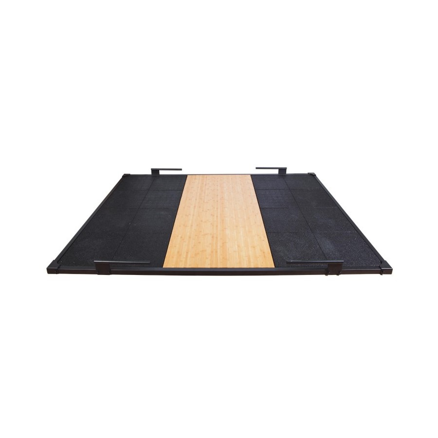 Plataforma Halterofilia 3*2 M (marco-madera-caucho) | E-kipat Andorra