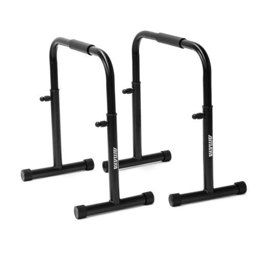 Barra Paralela Ajustable Negro (2 U.) | E-kipat Andorra