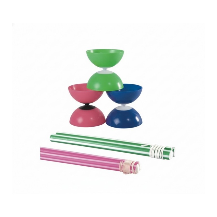 Diabolo Iniciación Semiesférico CON Palos PVC | E-kipat Andorra