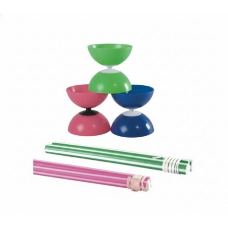 Diabolo Iniciación Semiesférico CON Palos PVC | E-kipat Andorra