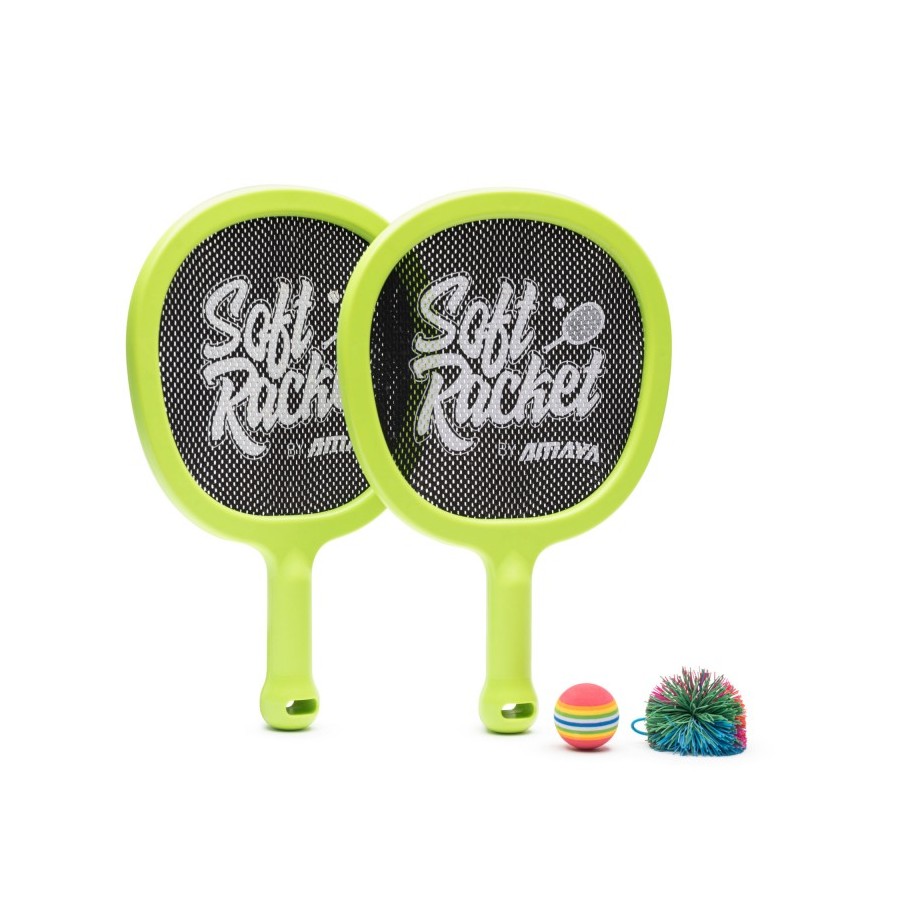 Soft Racket - SET 2 U.+ Pompom | E-kipat Andorra