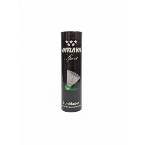 Volante Badminton Vinilo Velocidad Lenta Verde (6 U.) | E-kipat Andorr