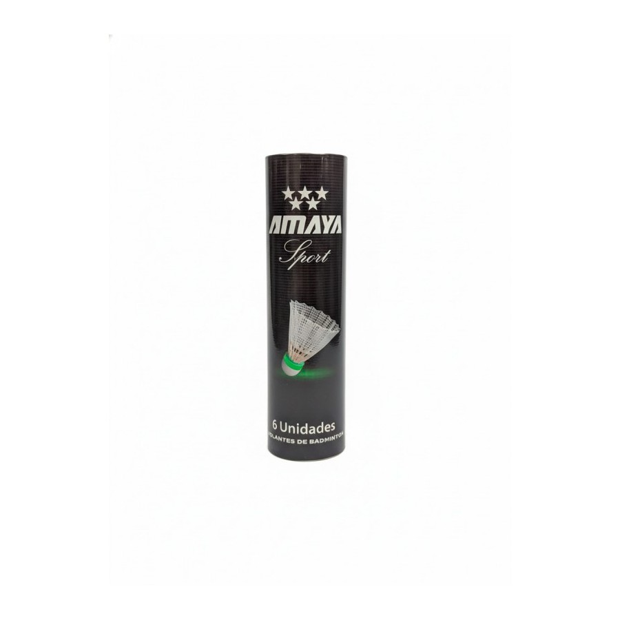 Volante Badminton Vinilo Velocidad Lenta Verde (6 U.) | E-kipat Andorr