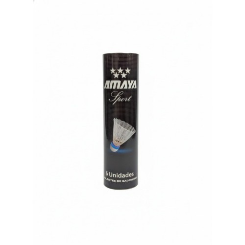 Volante Badminton Vinilo Velocidad Media Azul (6 U.) | E-kipat Andorra
