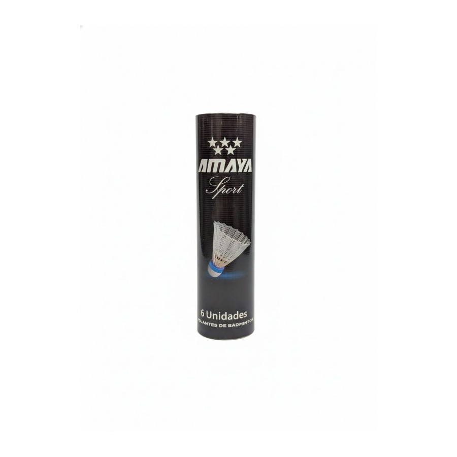 Volante Badminton Vinilo Velocidad Media Azul (6 U.) | E-kipat Andorra
