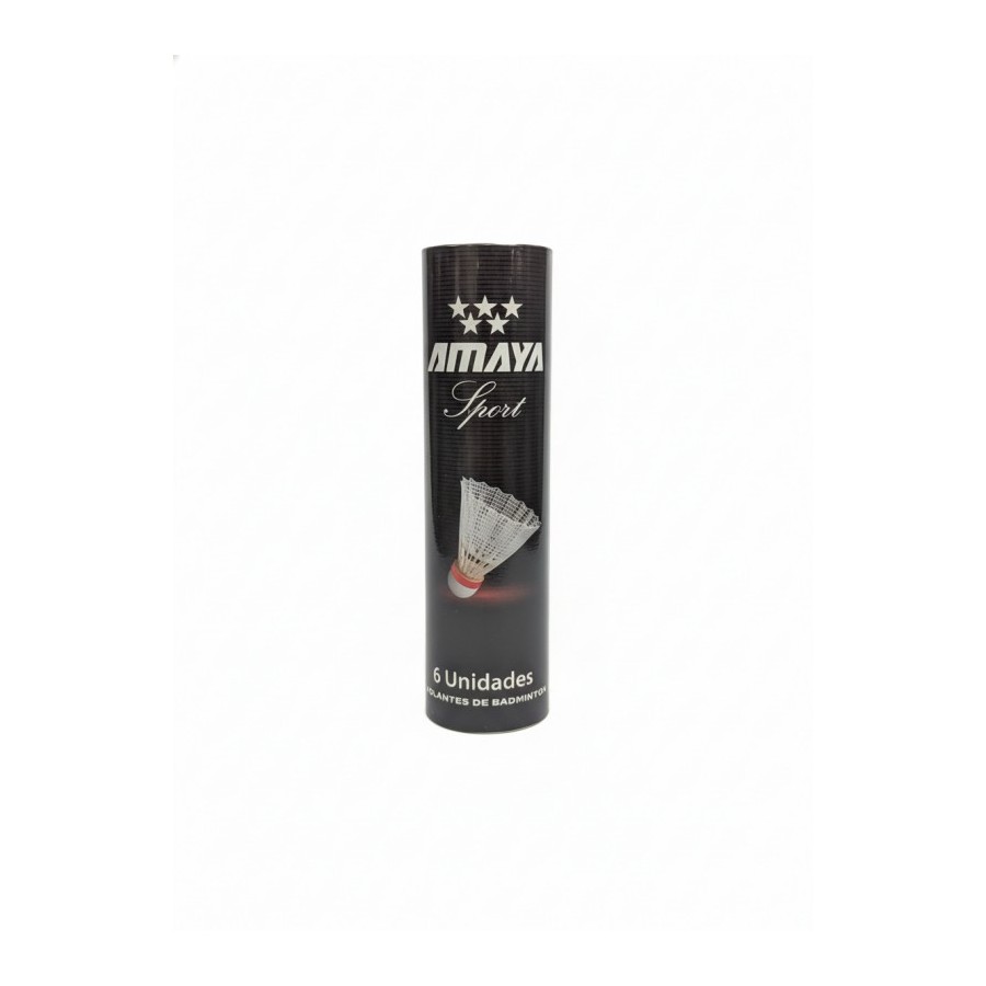 Volante Badminton Vinilo Velocidad Rapida Rojo (6 U.) | E-kipat Andorr