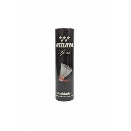 Volante Badminton Vinilo Velocidad Rapida Rojo (6 U.) | E-kipat Andorr