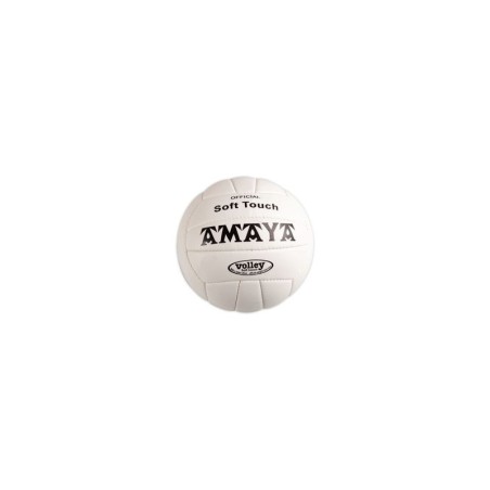 Balon Volley Cuero Soft Touch Blanco | E-kipat Andorra