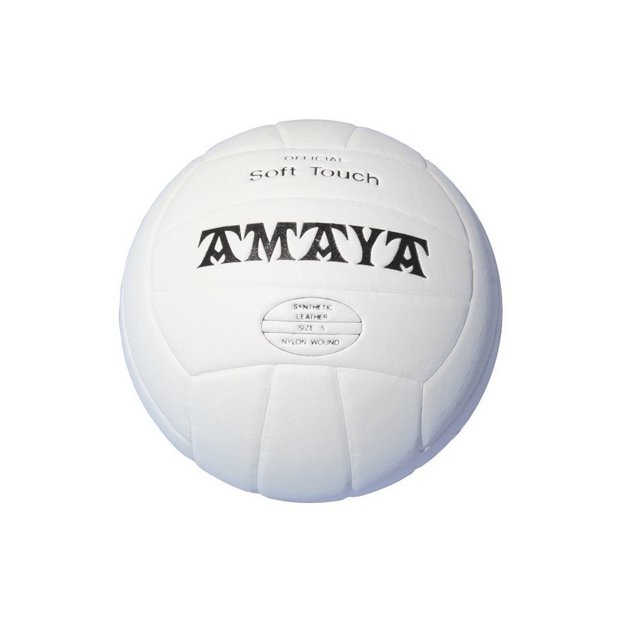 Balon Volley Cuero Termosoldado Soft Touch Blanco | E-kipat Andorra