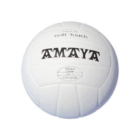 Balon Volley Cuero Termosoldado Soft Touch Blanco | E-kipat Andorra