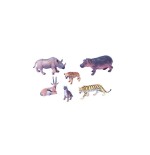 Animales Nº1- (tigre,rinoceronte,hipo,hiena,gacela,lince) | E-kipat An