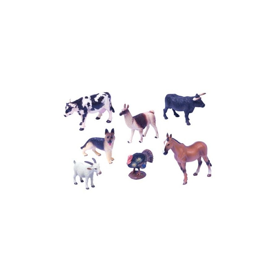 Animales Nº5 (perro,vaca,toro,cabra,llama,pavo) | E-kipat Andorra